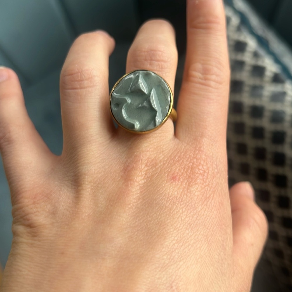 Blue/Gold ring - Picture 2 of 4